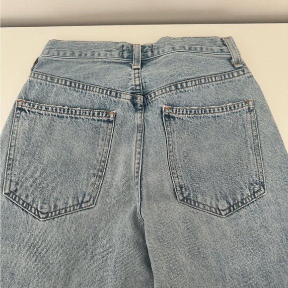 AGOLDE crossover light wash jeans size: 22 - Picture 5 of 8